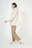 TANTÄ Women's DRIZZLE Raincoat in Whitecap Grey
