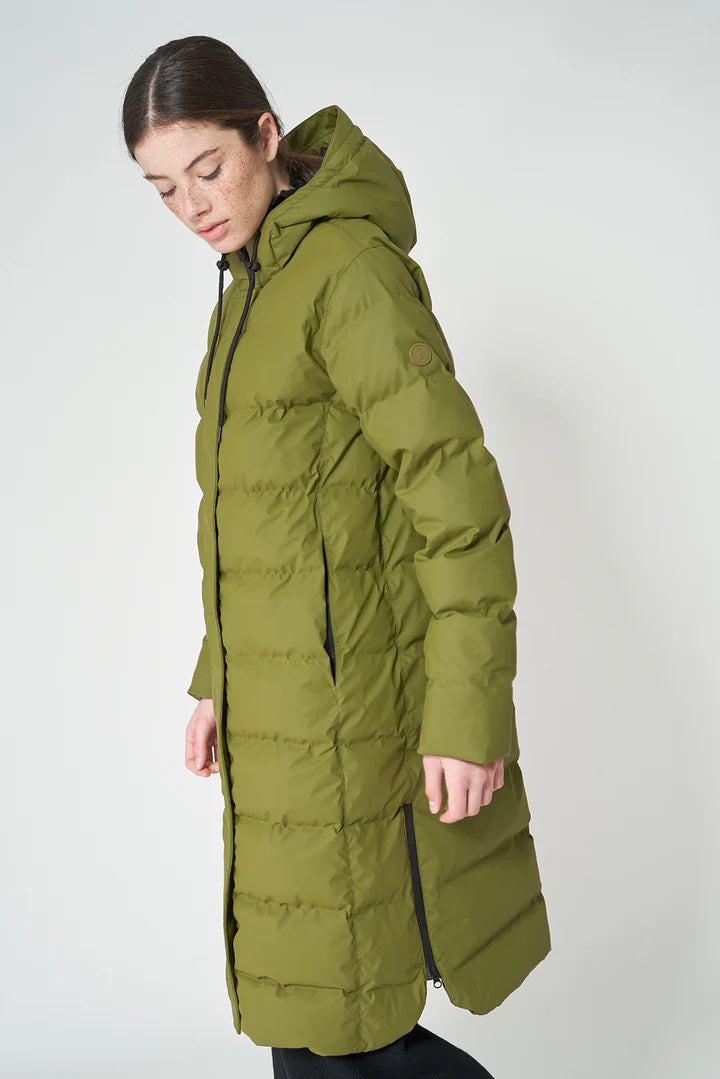 Tanta Puddle Waterproof Puffa Sphagnum