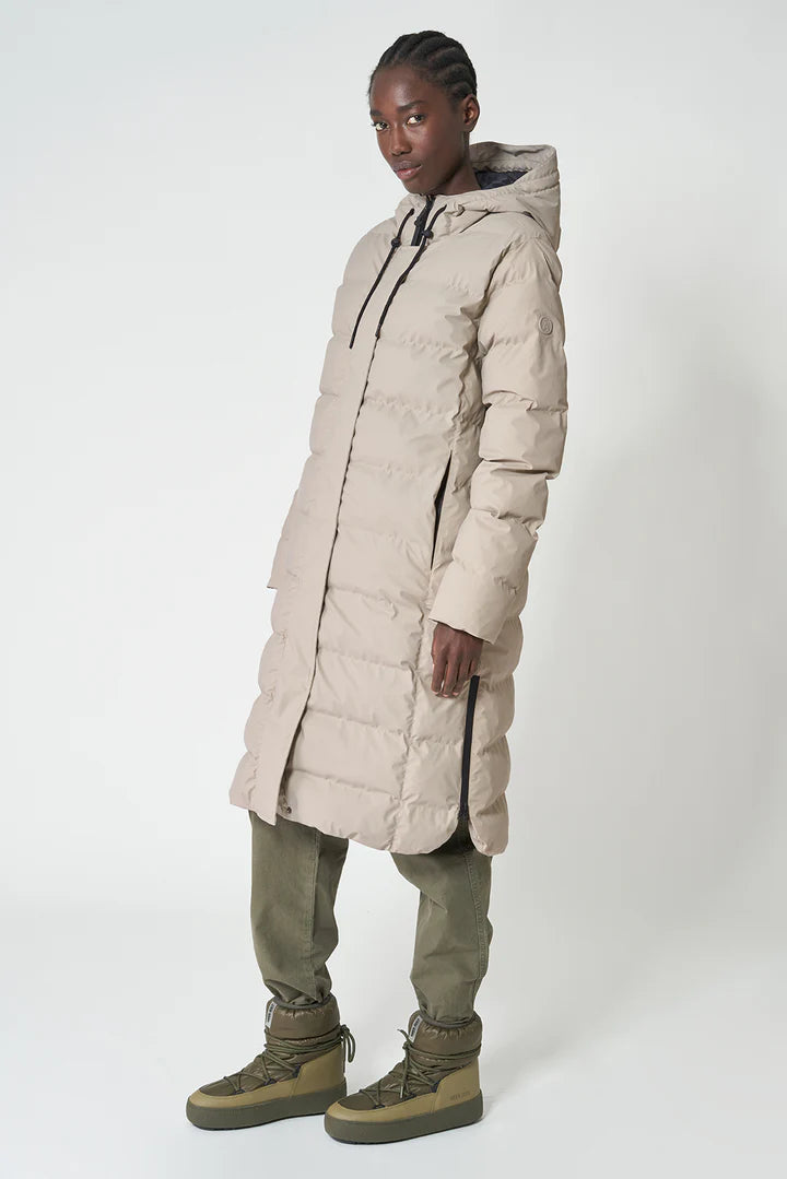 Tanta - Puddle Waterproof Puffa -Stone Grey