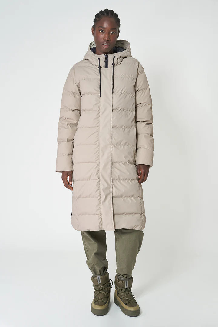 Tanta - Puddle Waterproof Puffa -Stone Grey