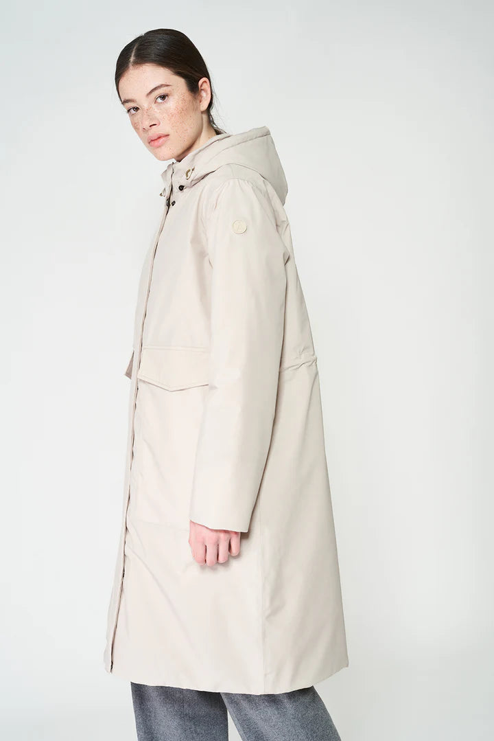 Tanta - Schnee Insulated Raincoat - Peyote