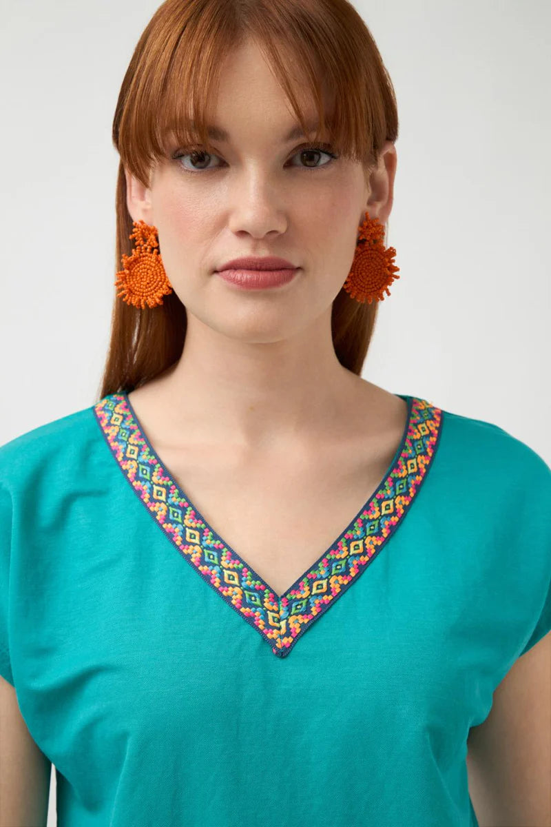 Tinta-y-Bariloche-Women-s-Masako-Top-Emerald-Green-3812667-36