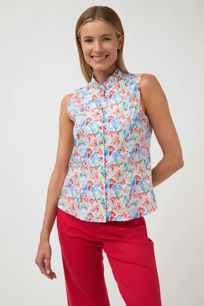 Tinta-y-Bariloche-Women-s-Moon-Shirt-in-Medium-Blue