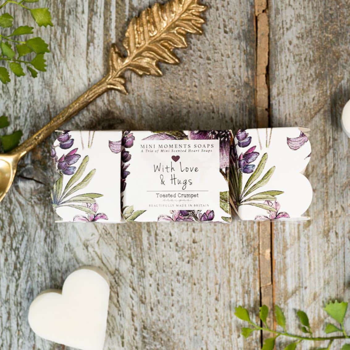 Toasted Crumpet - The Mulberry Collection Boxed Mini Soaps