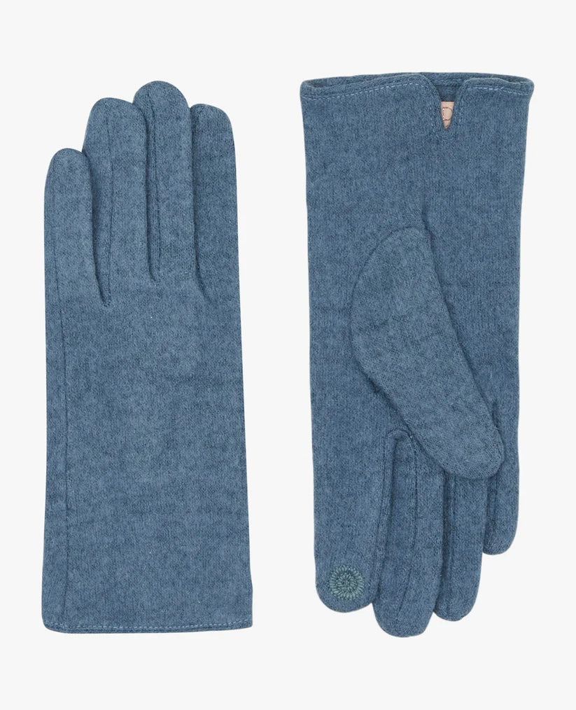 Unmade Copenhagen - Wilma Wool Mix Gloves - Blue