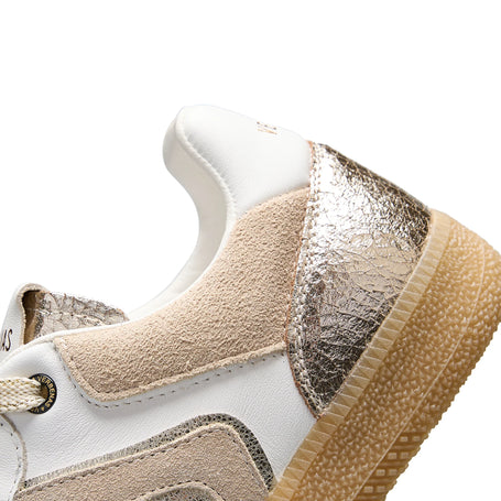 Verbenas -  Women's- Sora- Sibela- Sneakers- in -Blanco/Crudo/Oro - 9801761046