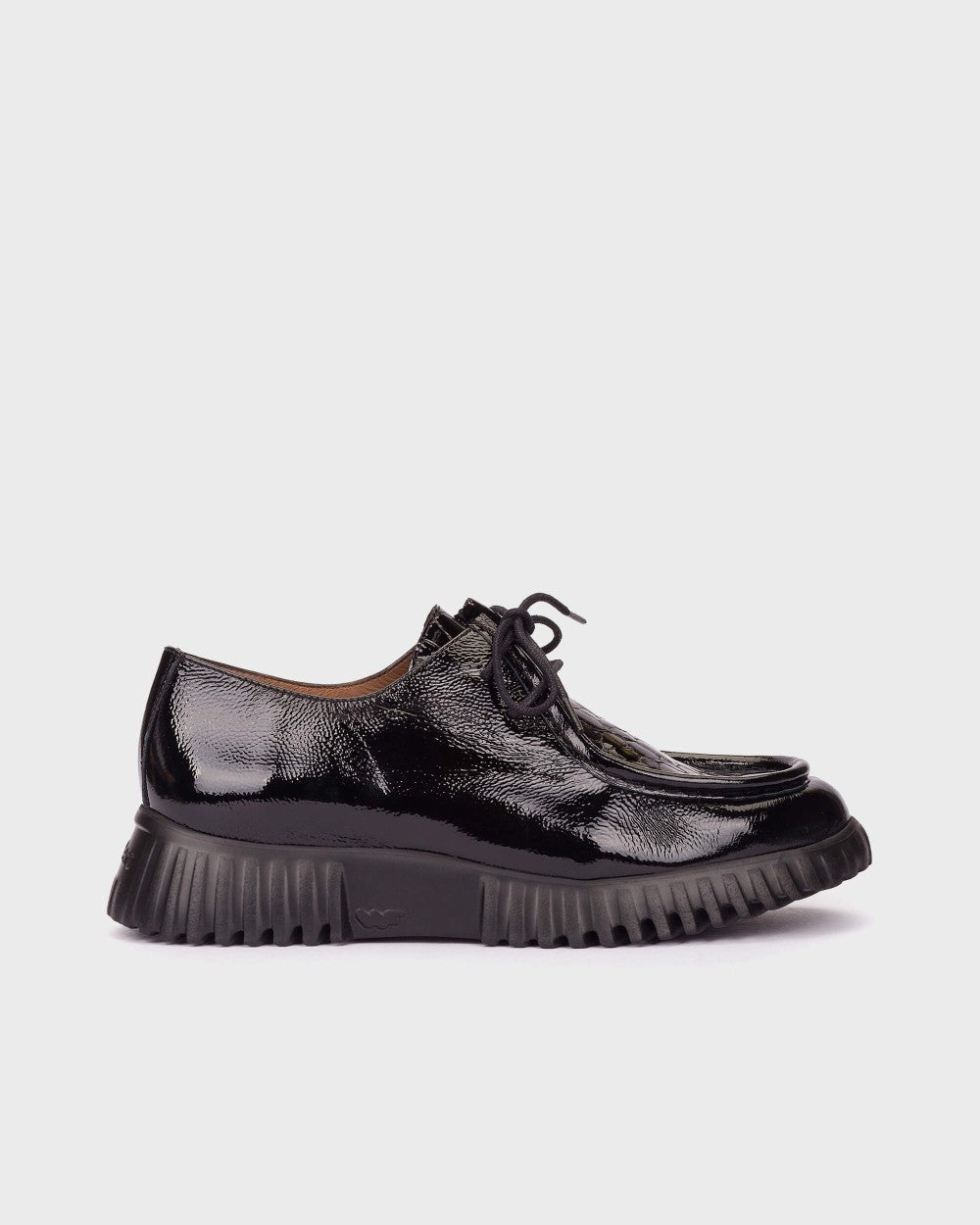 Wonders - Black -FLEXFLY -23 -Wallabies -Loafer -A-4423-1- Kings Road Fashions, Leighton Buzzard, UK