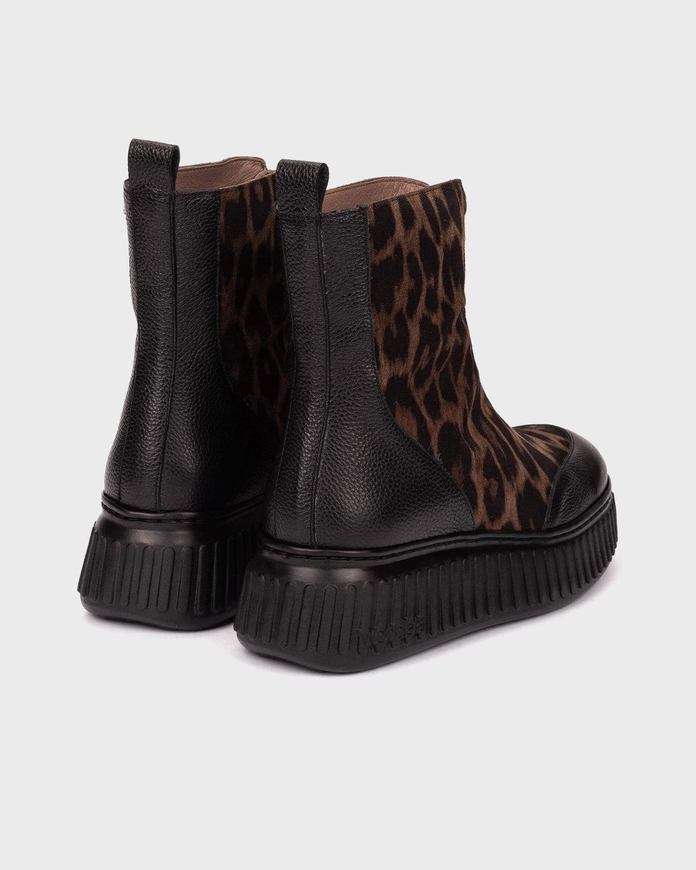 Wonders - Women's XFLY02 Animal Print Ankle Boot A-5202