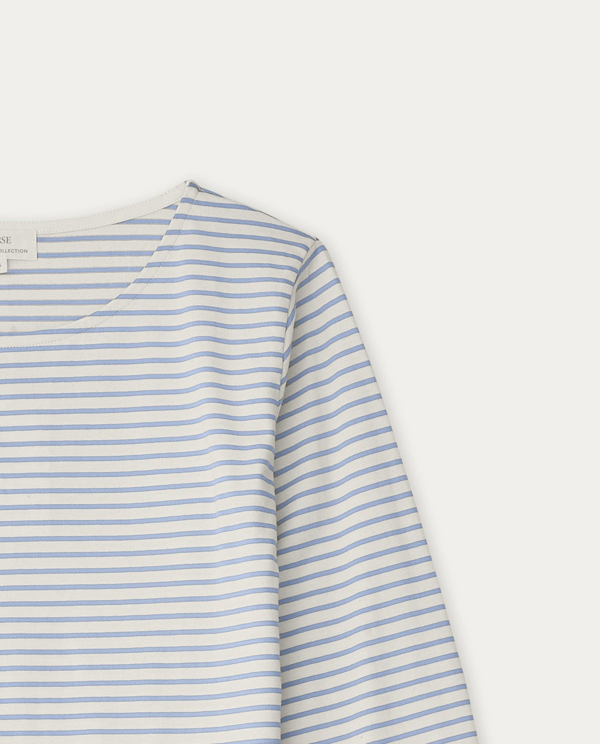 Yerse -   Blue Stripes Cotton T-Shirt