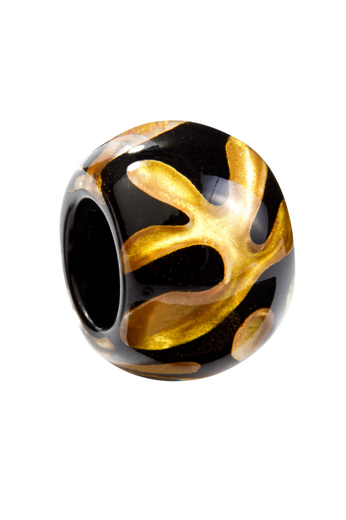 Zsiska-BGMT1_Bliss-Bead-Musee-HENRI-MATISSE-GOLD_BLACK-AT-KINGS-ROAD