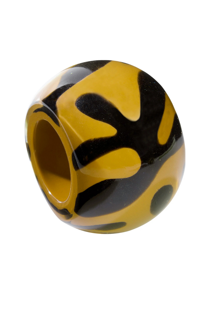 Bliss by Zsiska - MUSEE- Henri Matisse - Black & Yellow Bead MUSEE57
