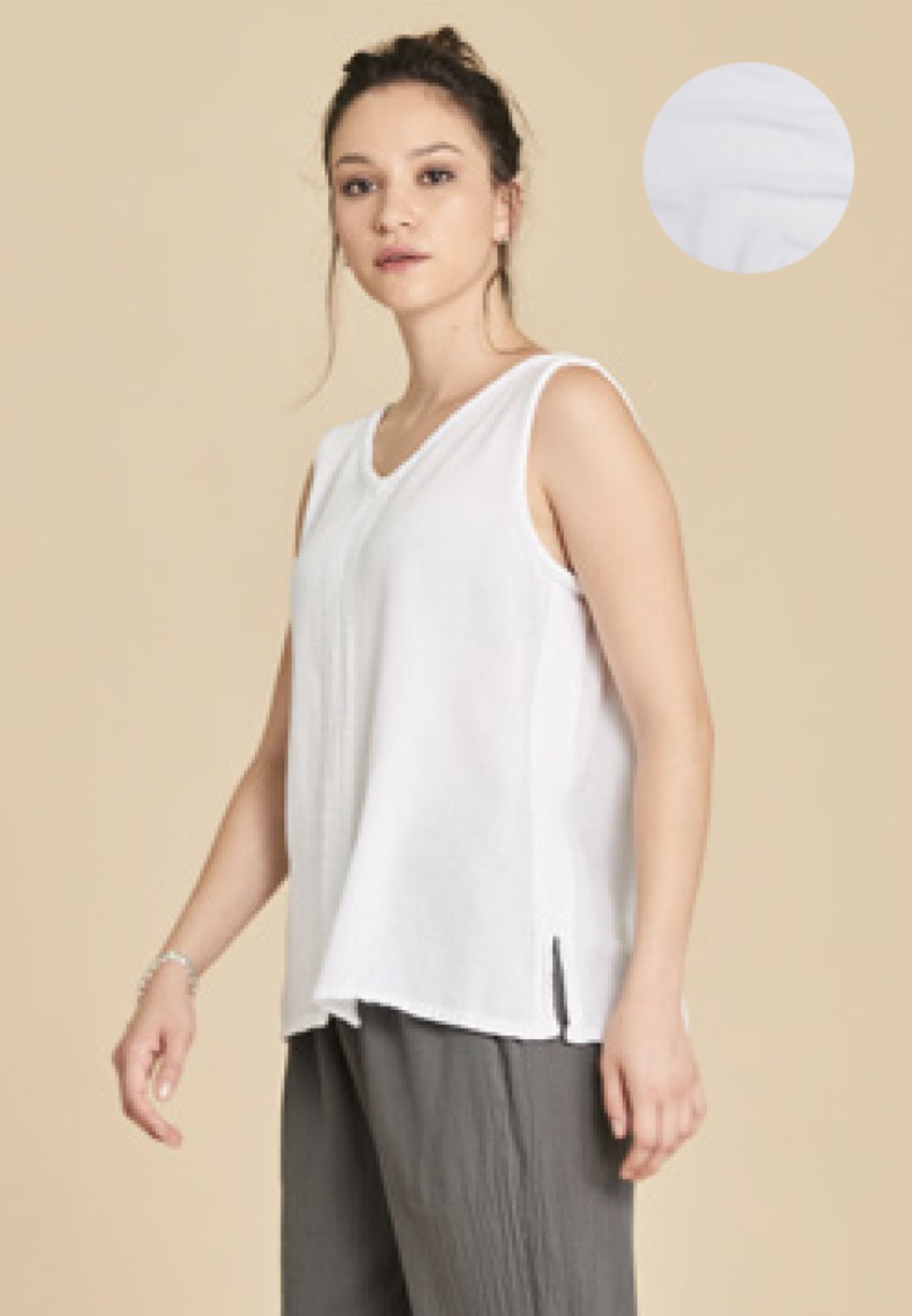 abaca-womens-100-cotton-henri-top-in-snow-t100