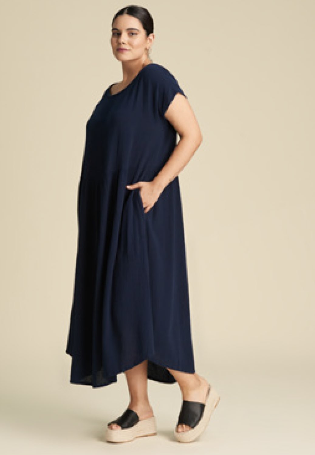 abaca-womens-alba-100-cotton-dress-in-sapphire-d625