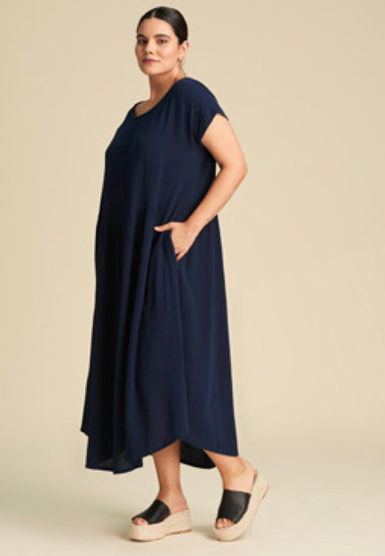 abaca-womens-alba-100-cotton-dress-in-sapphire-d625