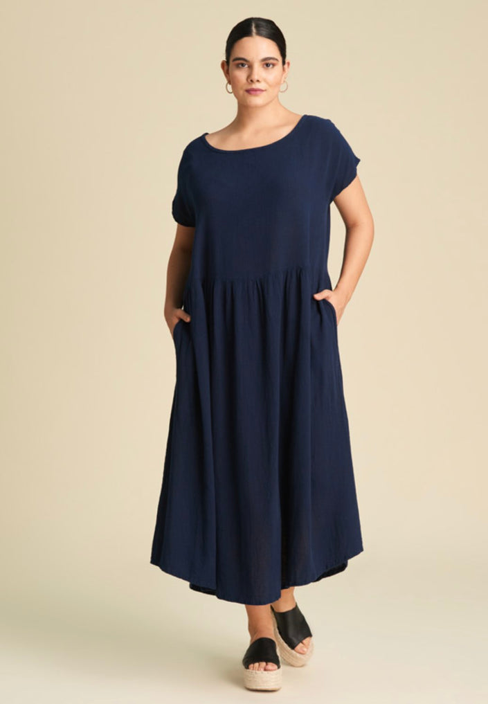 abaca-womens-alba-100-cotton-dress-in-sapphire-d625