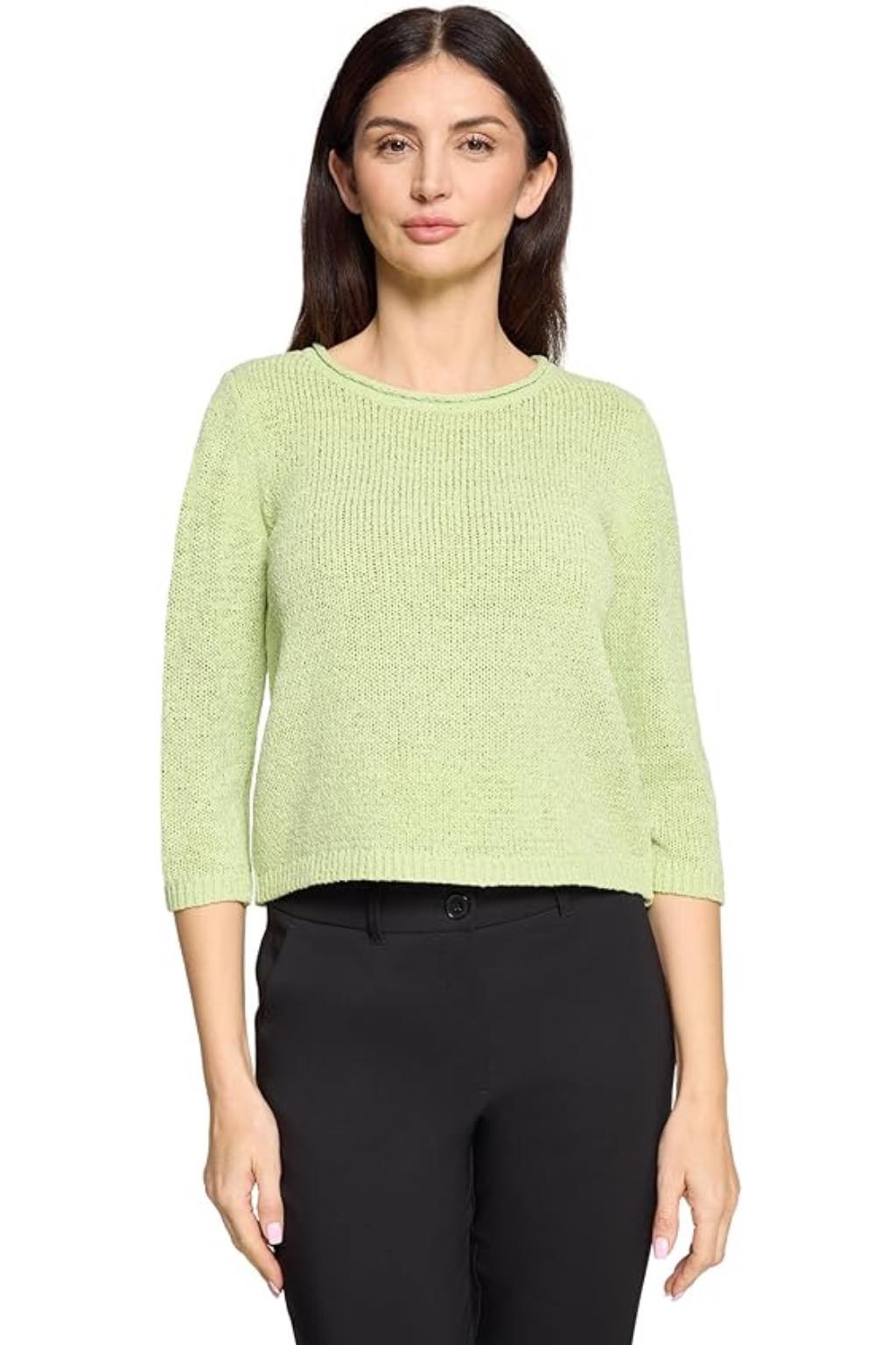 betty-barclay-womens-3-4-sleeve-round-neck-jumper-foam-green