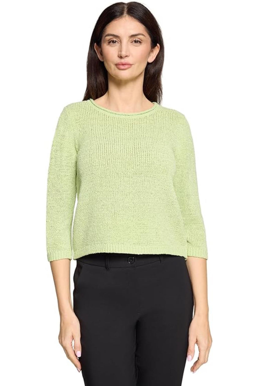 betty-barclay-womens-3-4-sleeve-round-neck-jumper-foam-green