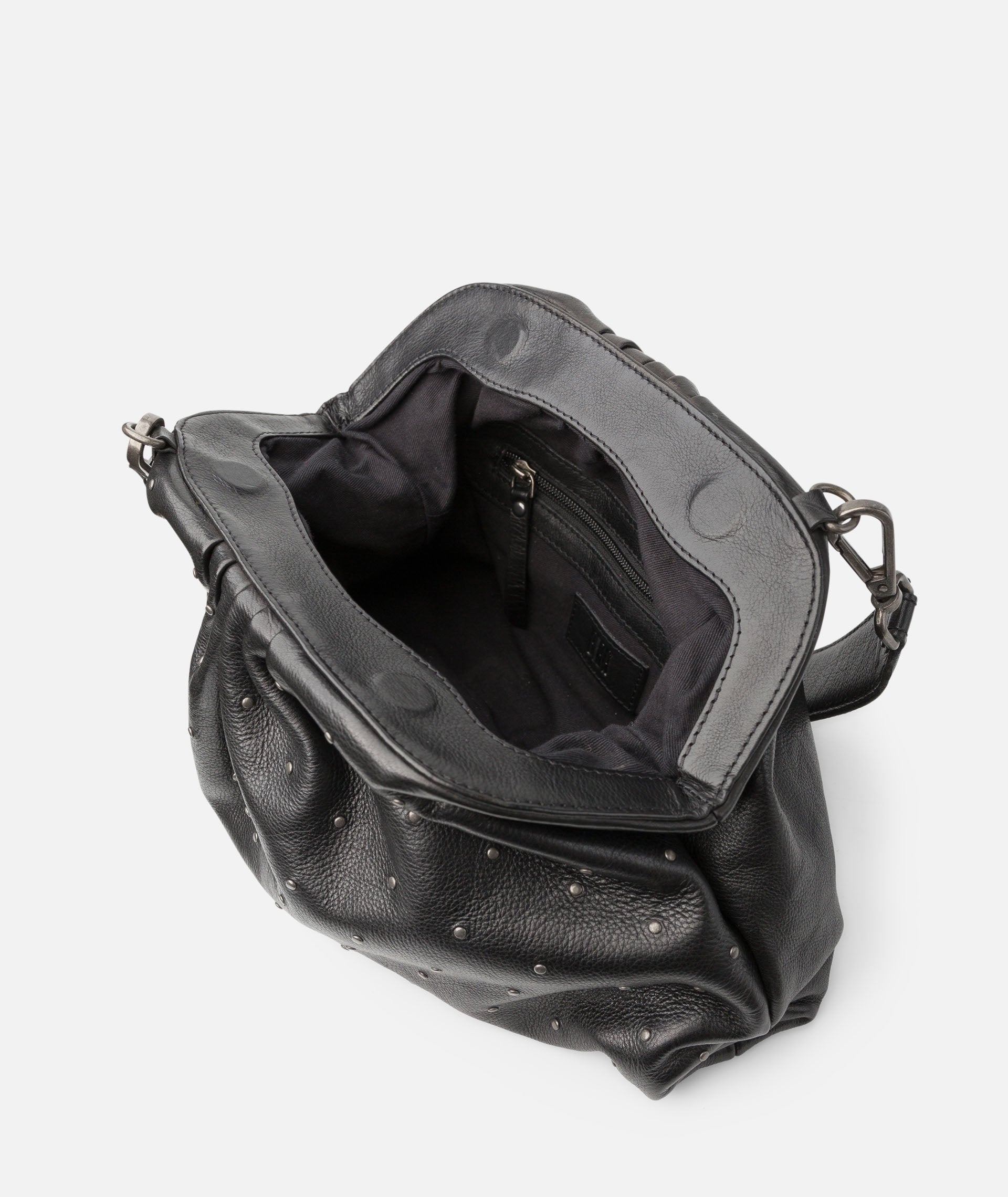 Biba - Women's Leather Cross Bag Katy KAT1L in Black