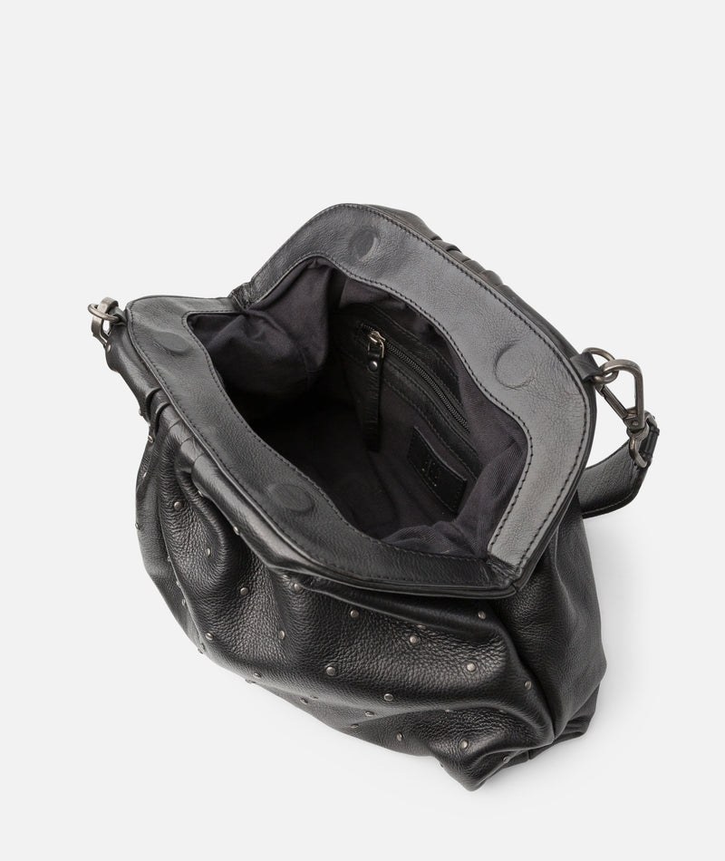Biba - Women's Leather Cross Bag Katy KAT1L in Black