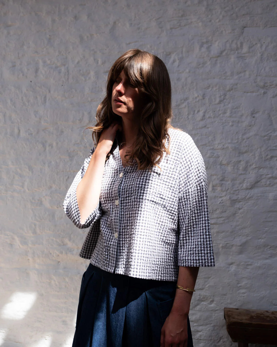 bibico-ava-women-s-cotton-gingham-blouse-ss25-kings-road-fashions
