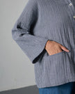 bibico-womens-anya-relaxed-blouse-navy-little-check