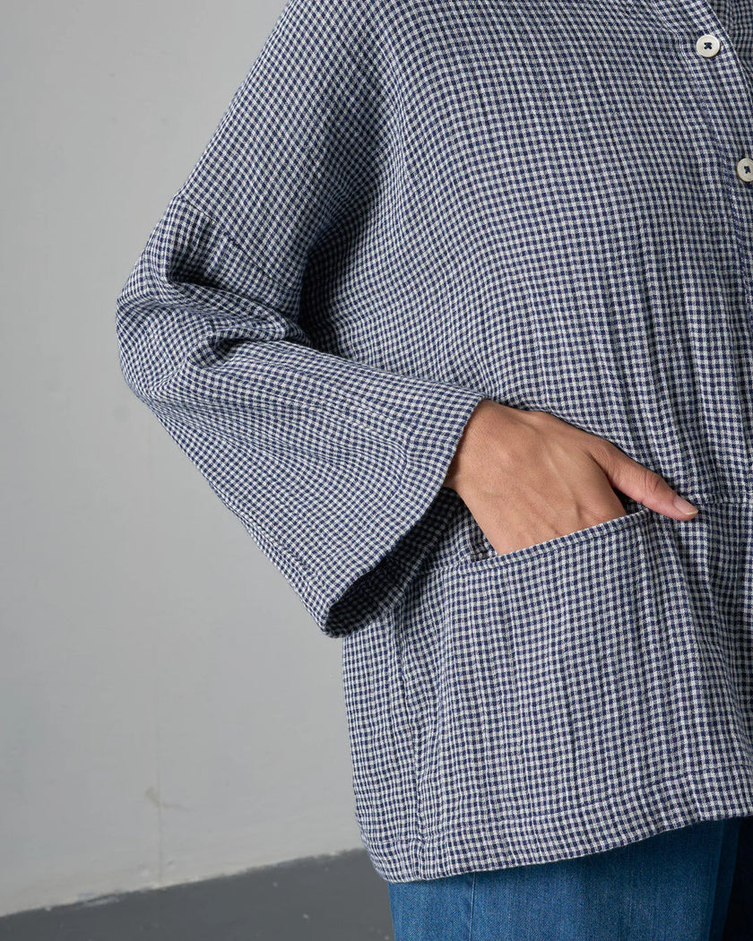 bibico-womens-anya-relaxed-blouse-navy-little-check