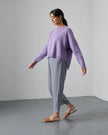 bibico-womens-clara-tapered-trousers-little-check-navy