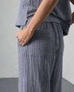 bibico-womens-clara-tapered-trousers-little-check-navy