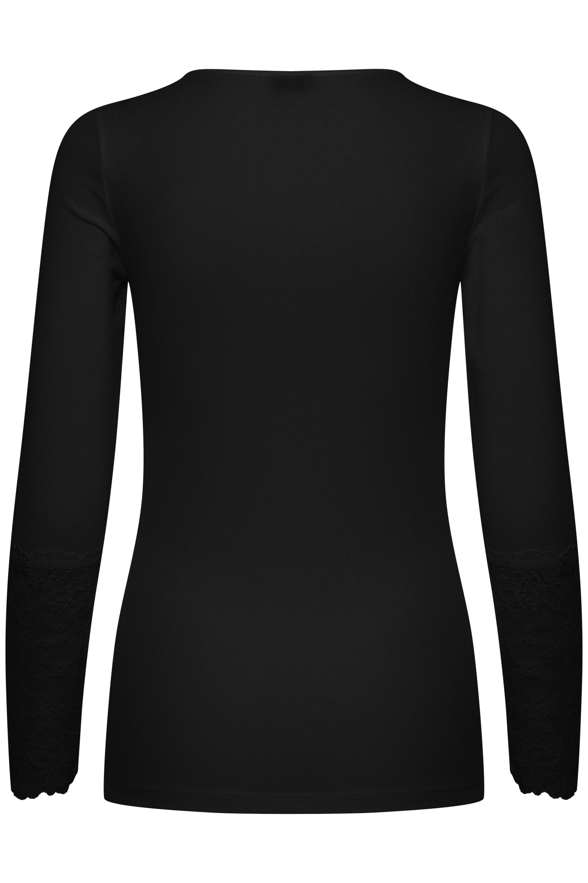 Fransa - Lace sleeve T-Shirt