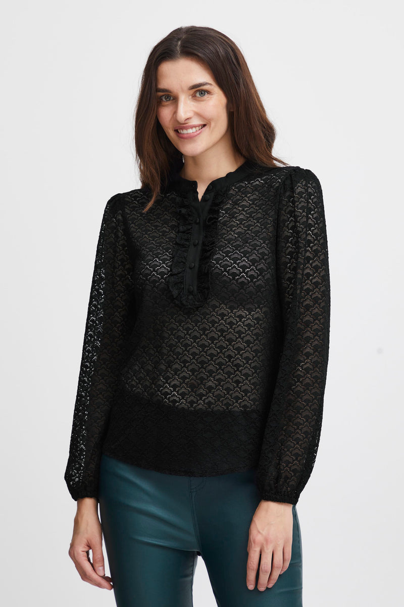 Fransa - Ludmilla Lacey Blouse