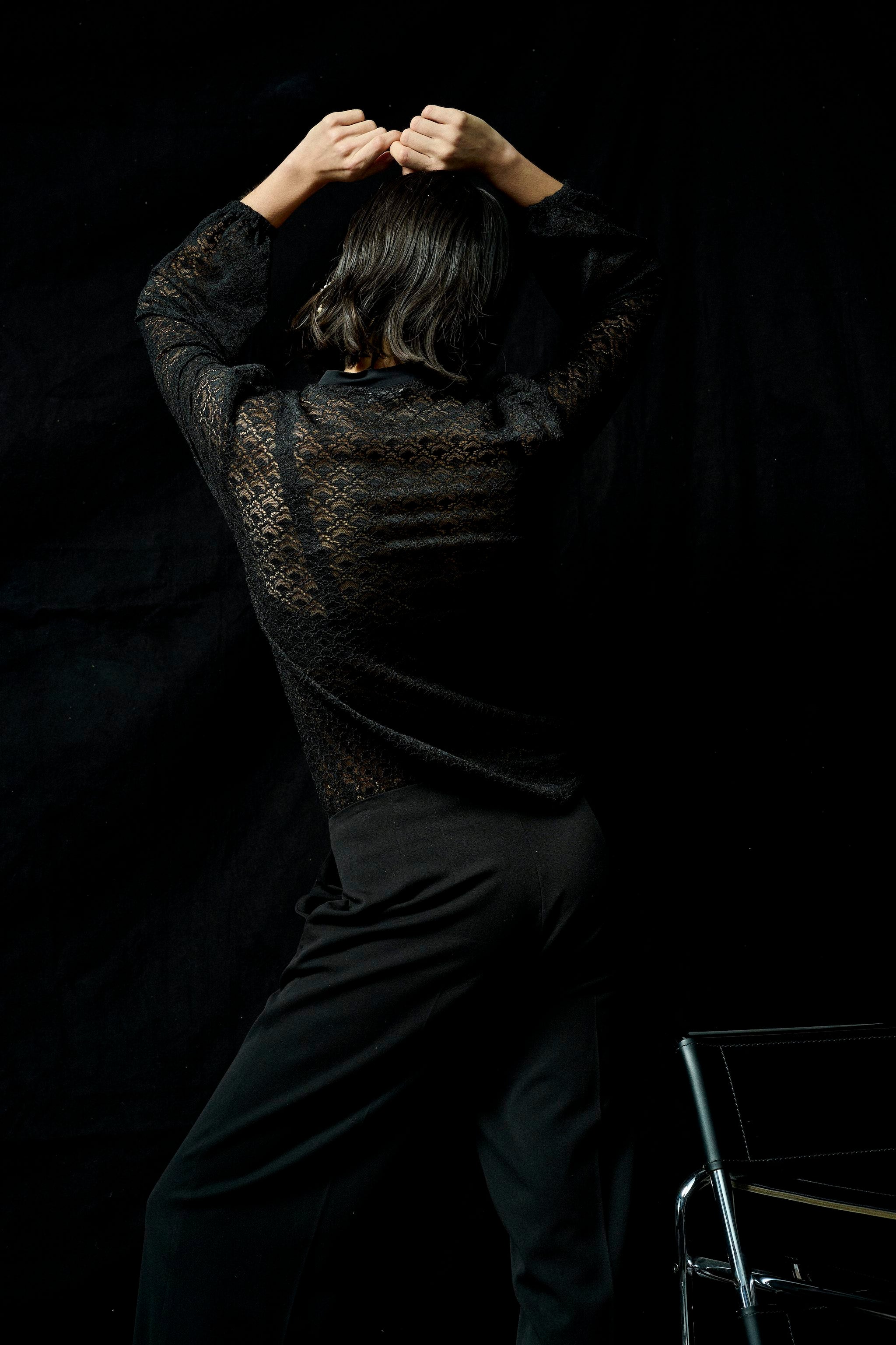 Fransa - Ludmilla Lacey Blouse