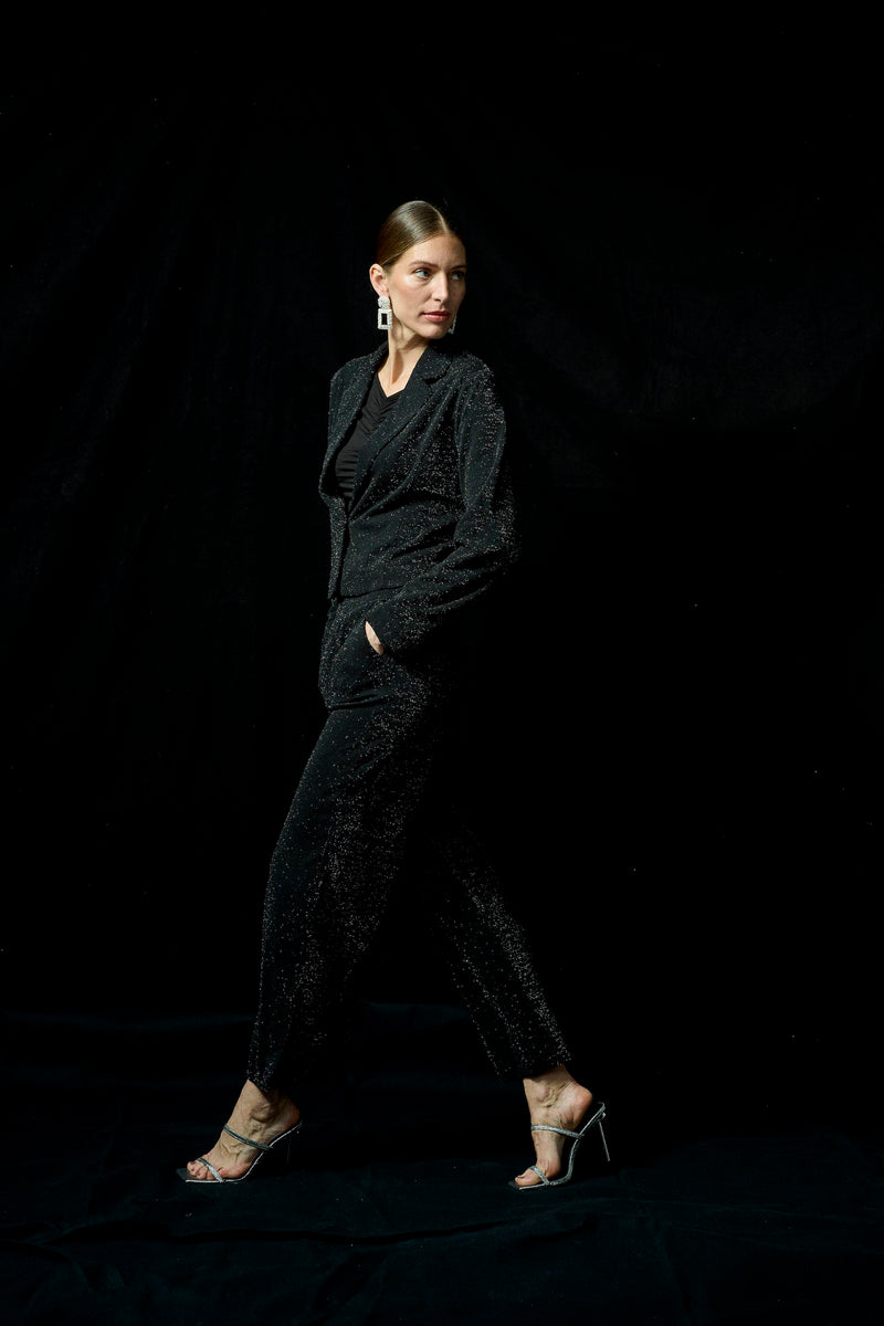 Fransa - Vienne Lurex Shimmer Trousers