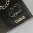 dnsk-anastazia-lock-link-bracelet-hematite-plating