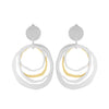 dnsk-elysian-2-tone-statement-earring-in-silver-plating-or-gold-plating