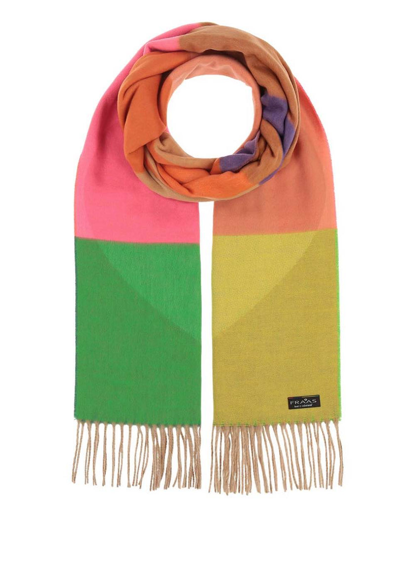 fraas-womens-cashmink-scarf-in-block-weave-multicolour-620008-970