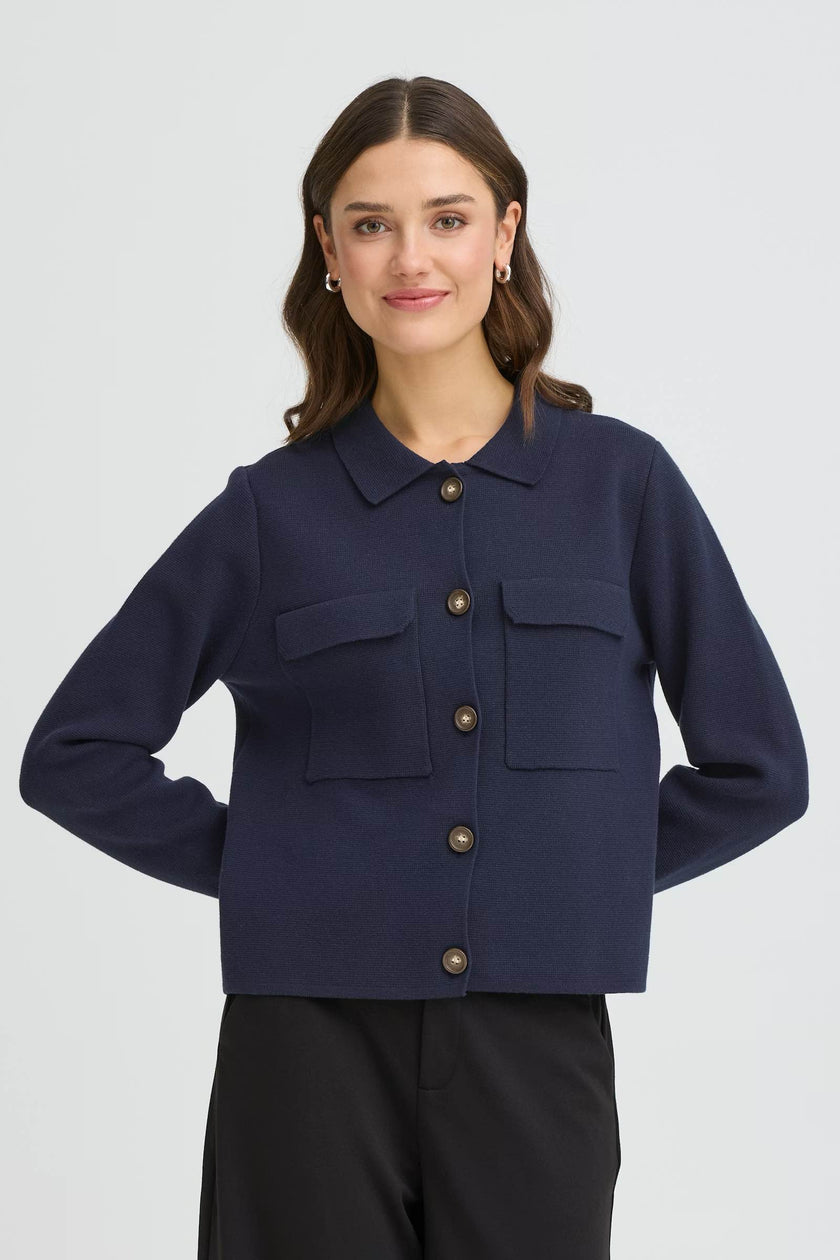 fransa-ss26-womens-cardigan-120615499-navy-blazer