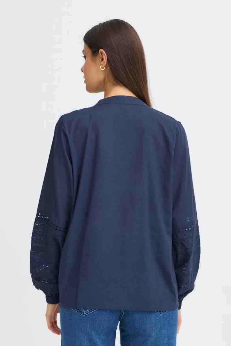 fransa-ss26-womens-shirt-120617459-navy-blazer