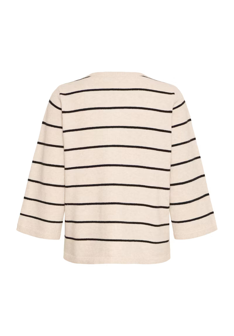 fransa-womens-bitte-cardigan-in-limestone-melange-mix