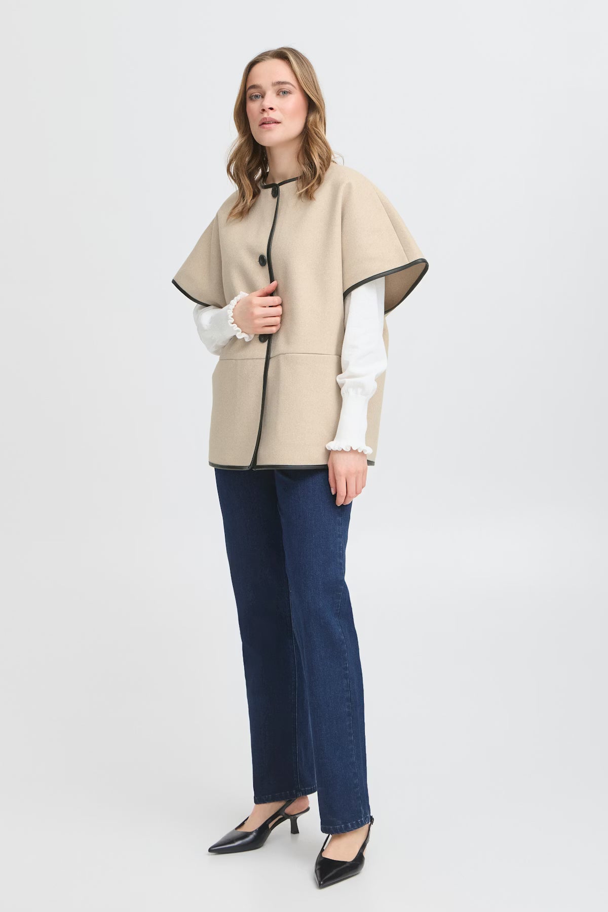 fransa-womens-frelisabeth-outerwear-in-limestone-melange