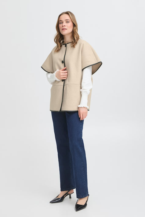 fransa-womens-frelisabeth-outerwear-in-limestone-melange
