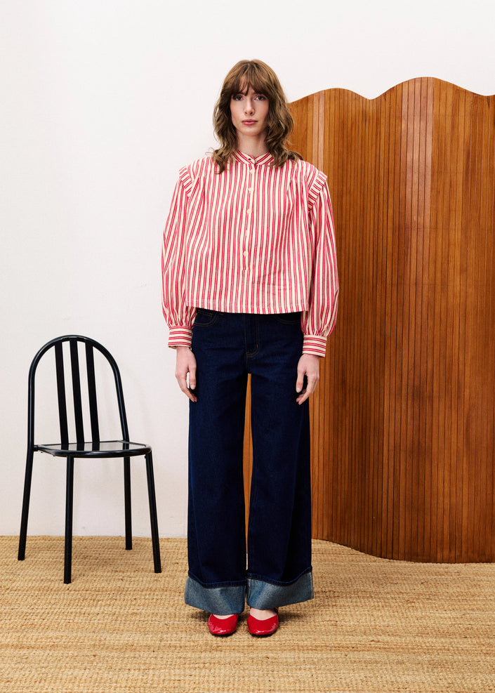 frnch-aw25-womens-chc25647-blouse-kings-road-fashions