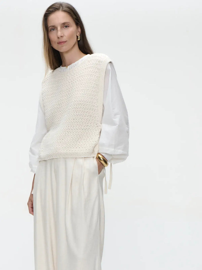 jane-lushka-ss26-womens-open-cotton-vest-bdc2017-ecru