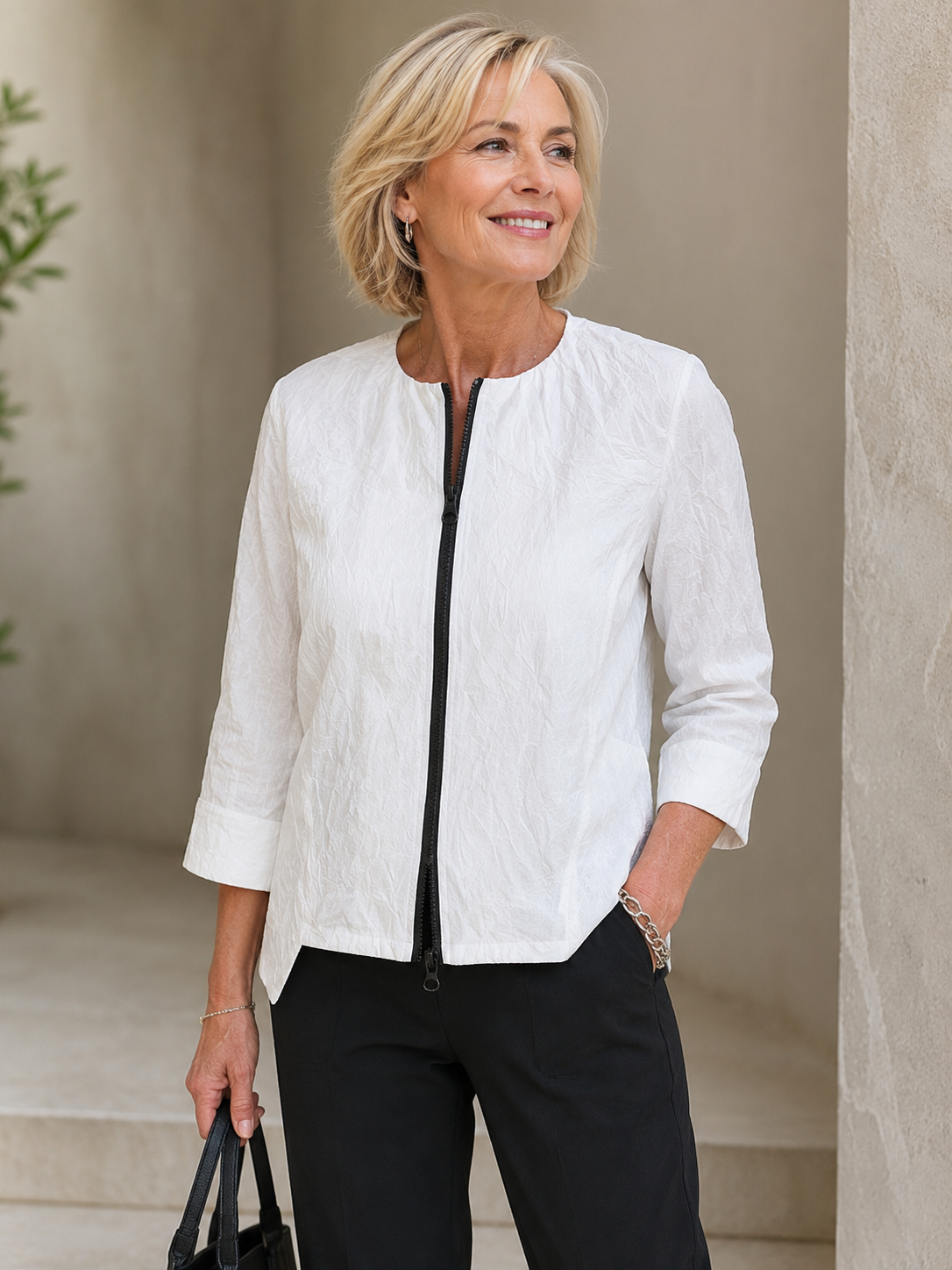 Kozan - Women's Arturo Jacket White Crush - IL-2650