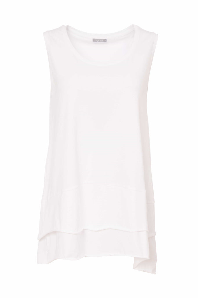 Naya=SS26-White-Camitop-raw-hem-NAS25-115-GS