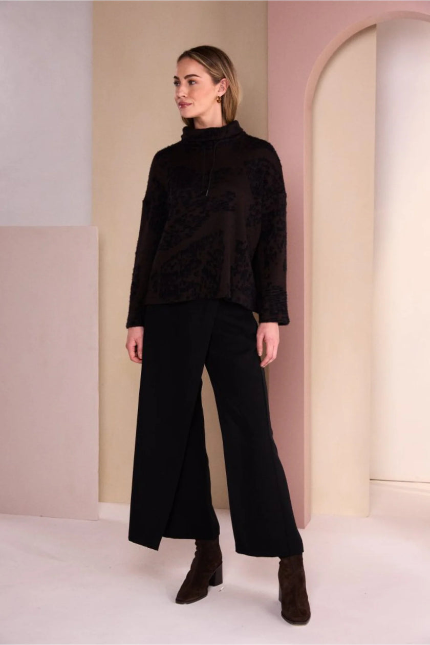 naya-aw26-womens-clothing-naw26238-flocked-placement-print-high-neck-knit-top-1-at-Kings-Road-Fashions-Leighton-Buzzard-UK