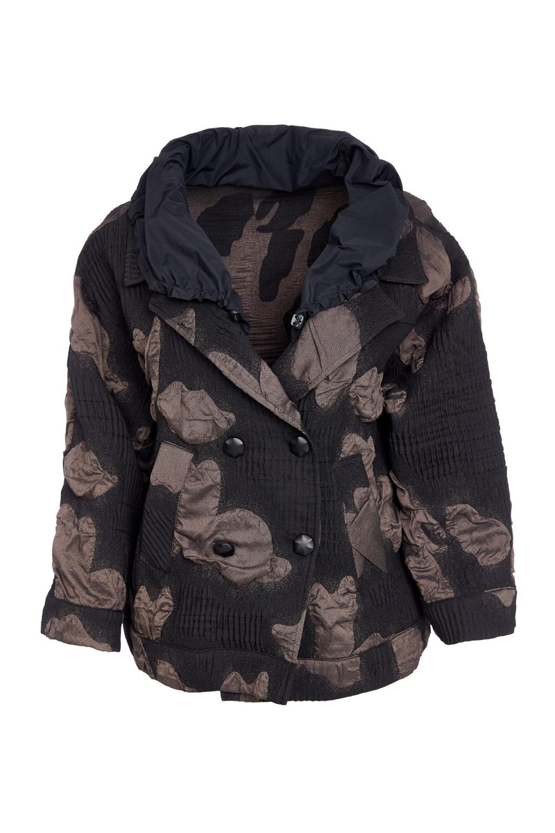 naya-womens-double-breasted-jacquard-jacket-with-metal-crushed-collar-naw25186-in-black-cocoa