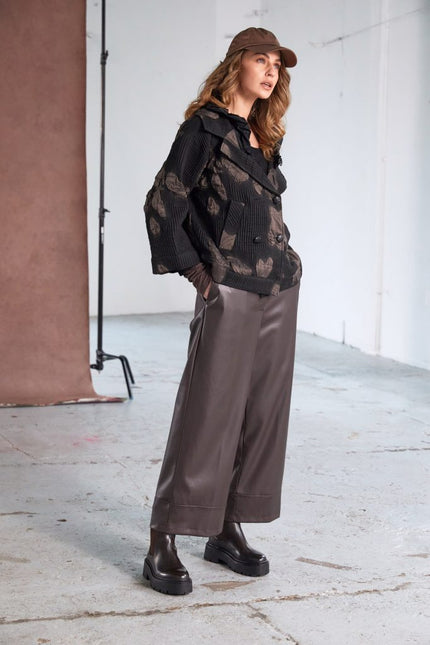 naya-womens-double-breasted-jacquard-jacket-with-metal-crushed-collar-naw25186-in-black-cocoa