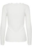 Fransa - Lace Trim Top Hizamond 2  - Antique