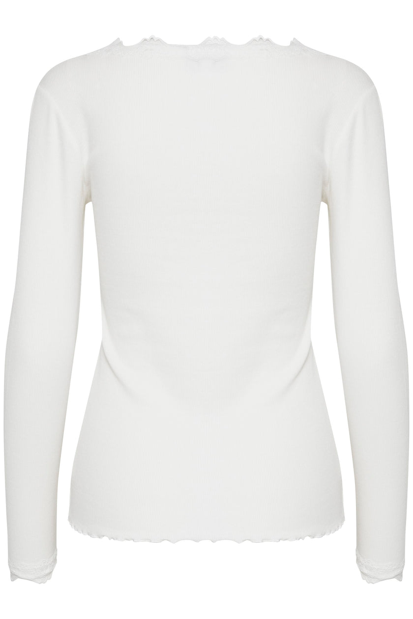 Fransa - Lace Trim Top Hizamond 2  - Antique