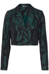 Fransa - Ponderosa Pine Jacquard Cropped Jacket